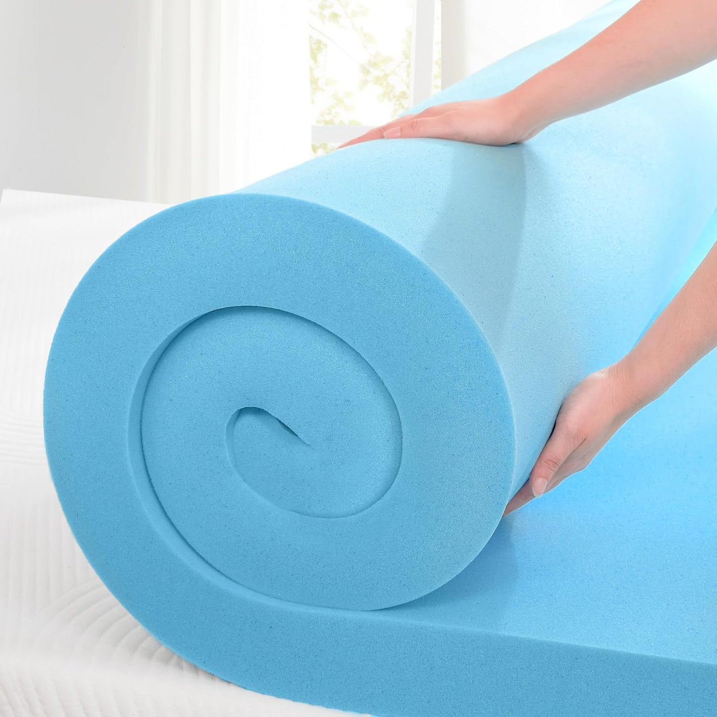 Symax 4in King Mattress Topper for Ultimate Sleep Comfort