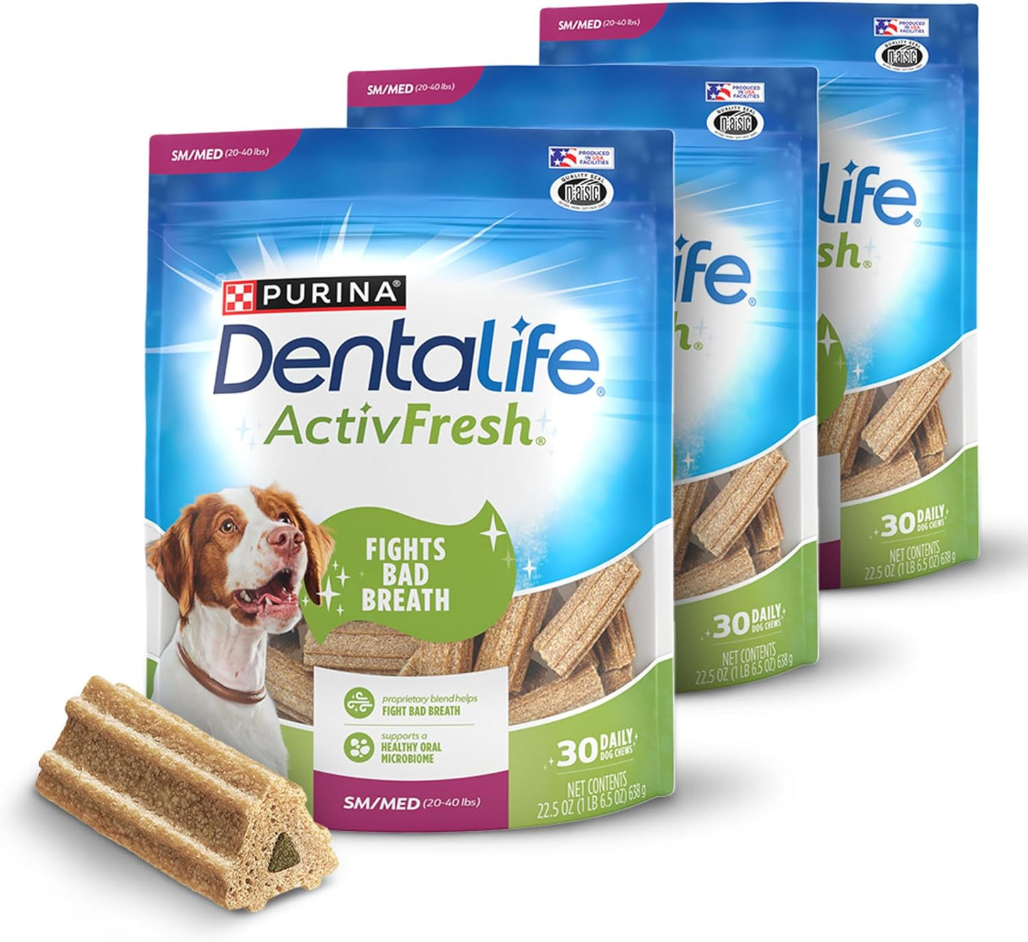 DentaLife ActivFresh Dog Chews for Fresh Breath and Oral Health