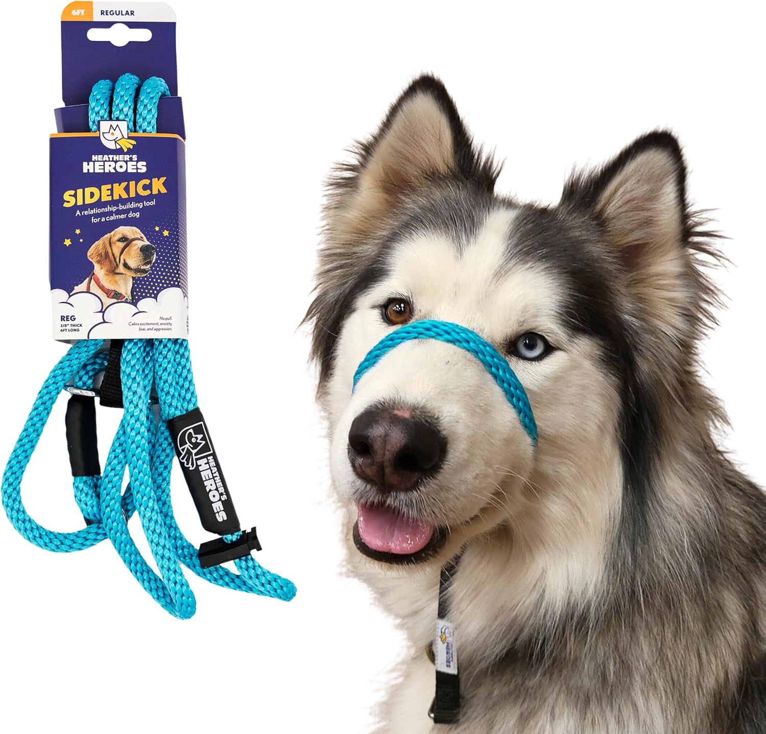 Heather's Heroes Sidekick Dog Headcollar for Effective Training