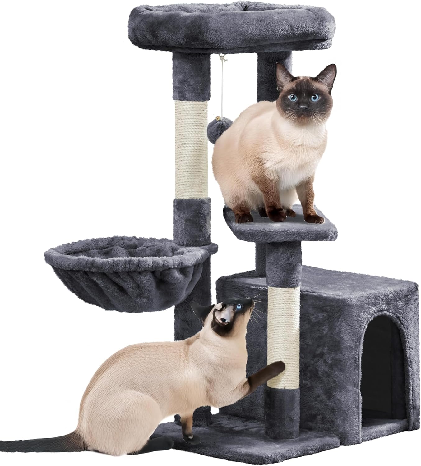 Yaheetech Multi Level Cat Tree for Indoor Cats and Kittens