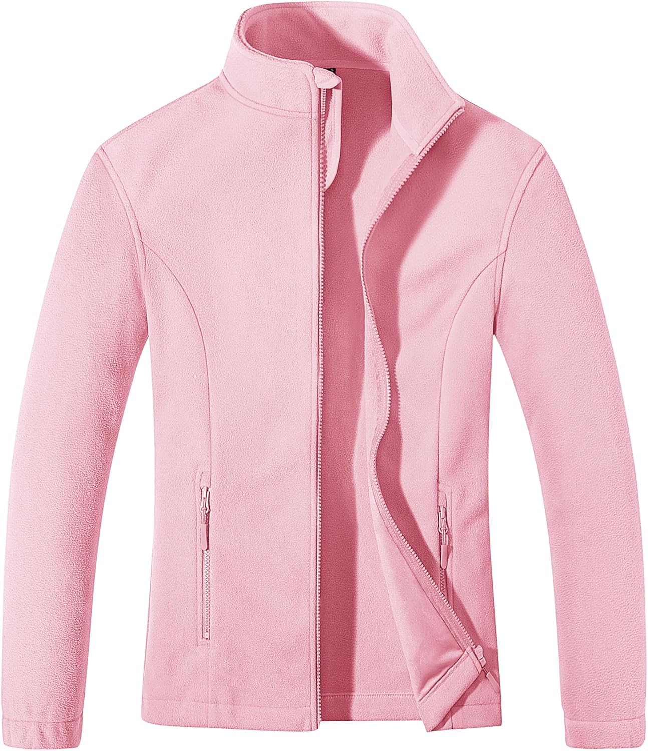 MAGCOMSEN Women's Fleece Jacket for Winter Warmth and Style