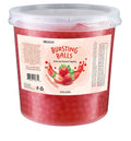 Strawberry Boba Pearls Popping Boba - Fruity Bubble Tea Pearls
