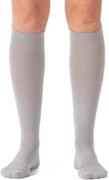Comrad Knee High Compression Socks for Men & Women - Heather Grey