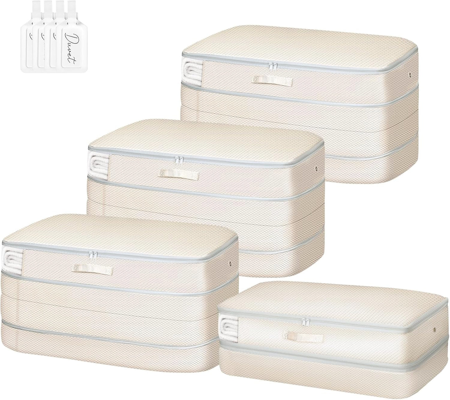 Comforter Storage Bag - Large Capacity Bedding Organizer for Space