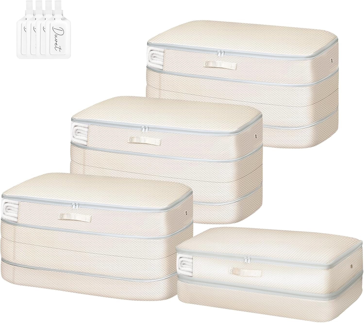 Comforter Storage Bag - Large Capacity Bedding Organizer for Space