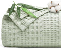 PHF Cooling Waffle Blanket King Size - Lightweight Bamboo Cotton Blend