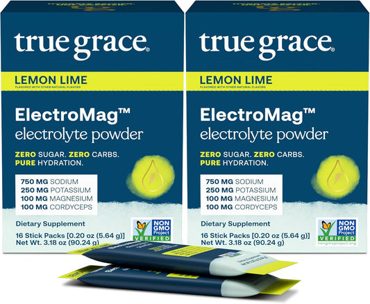 True Grace ElectroMag Electrolyte Powder for Rapid Hydration
