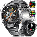 Military Smart Watch for Men 1.43in AMOLED - Rugged Fitness Watch