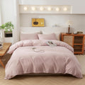 ECOCOTT Duvet Cover Set - Washed Cotton Linen-Like Comfort