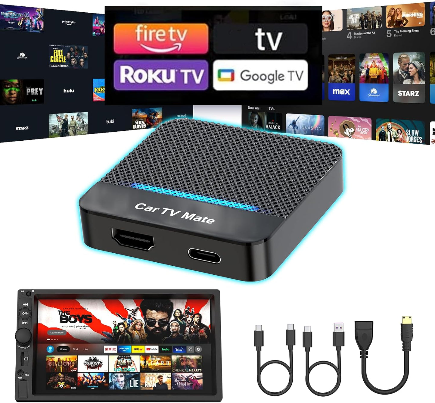Ultimate Car TV & Wireless CarPlay Adapter - Stream Any Device on Your Screen!
