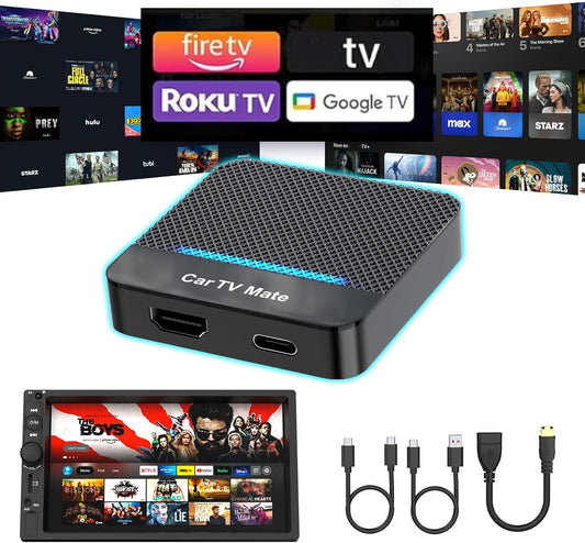 Ultimate Car TV & Wireless CarPlay Adapter - Stream Any Device on Your Screen!