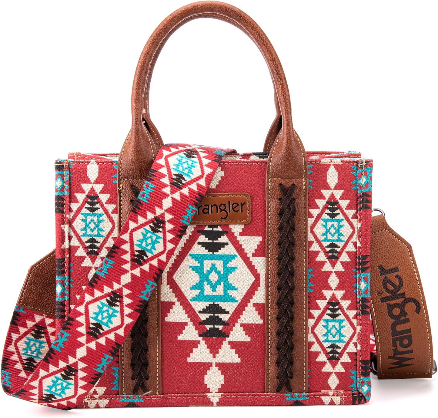 Wrangler Aztec Tote Bag for Women - Stylish Boho Handbag