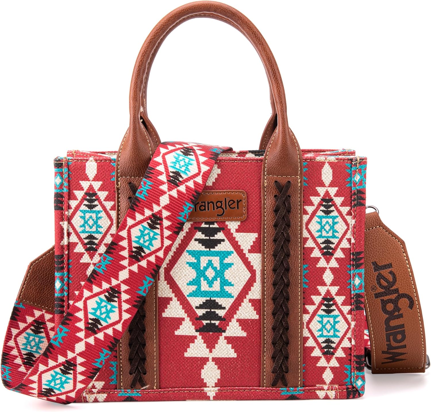 Wrangler Aztec Tote Bag for Women - Stylish Boho Handbag