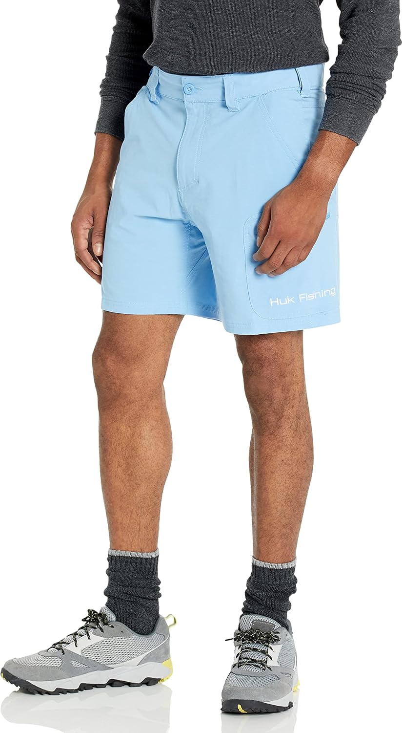 HUK Men's Next Level Quick-Drying Fishing Shorts for Comfort