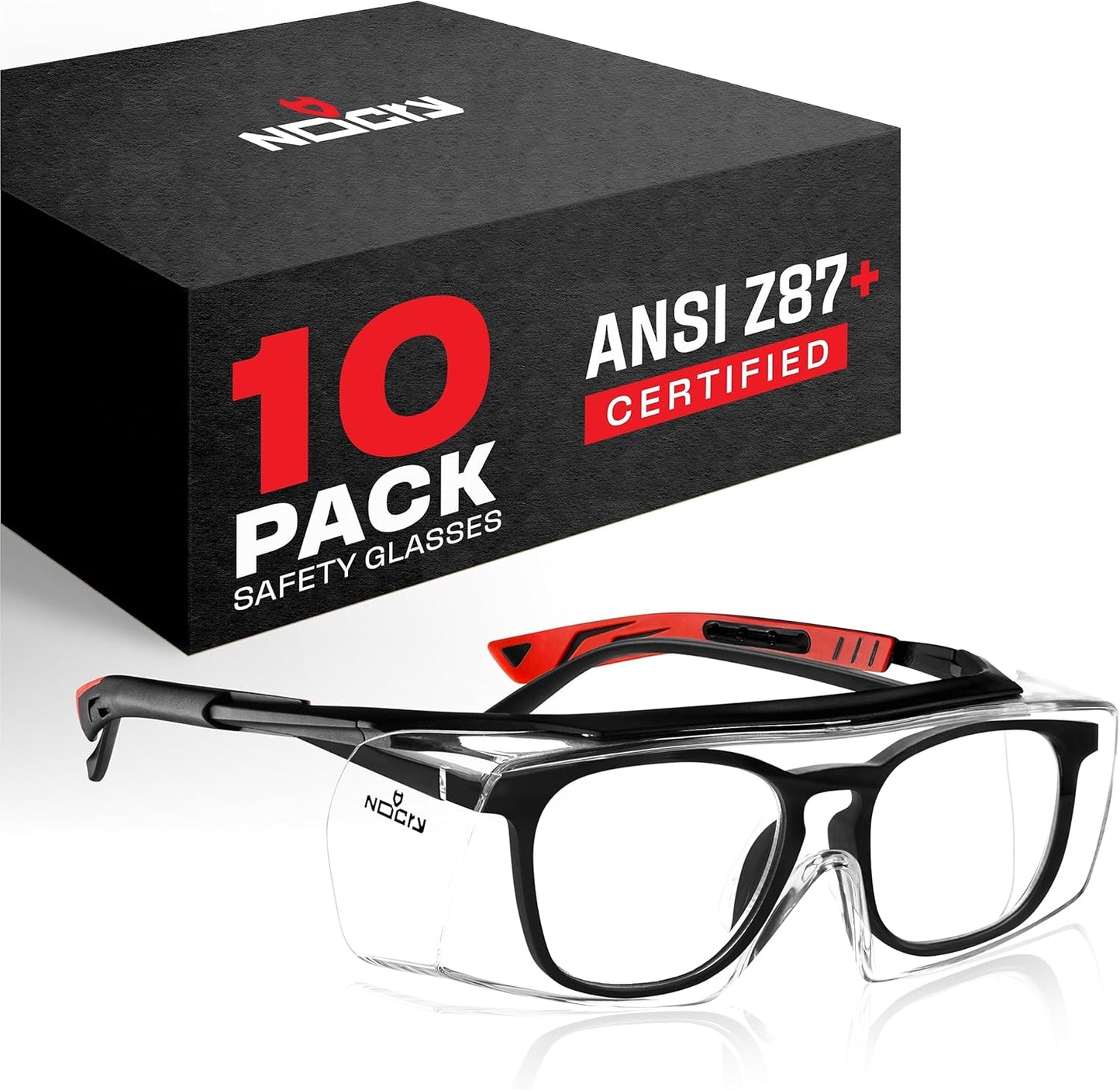 NoCry Safety Glasses Over Prescription Eyewear for Ultimate Protection