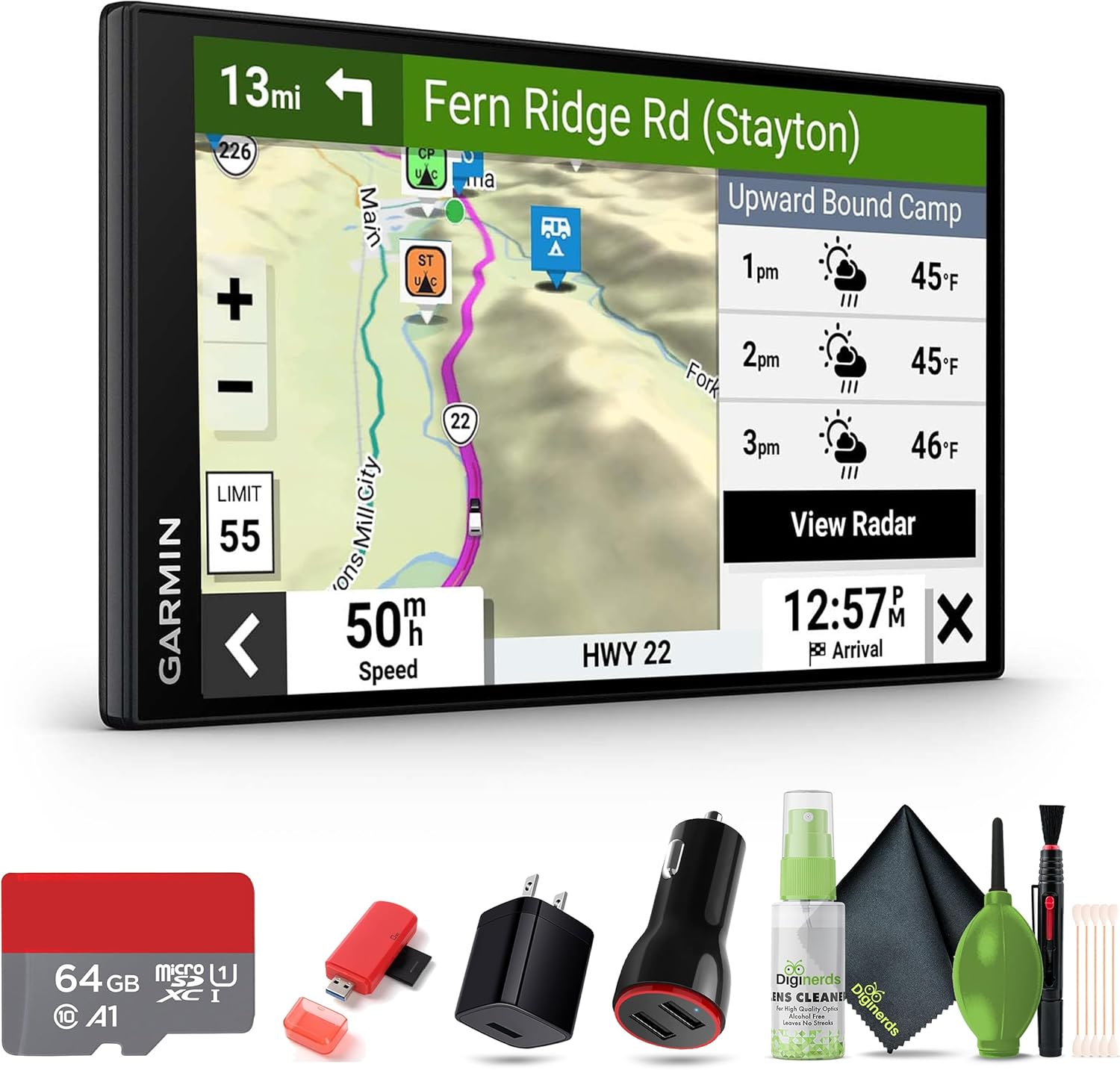 Garmin RV 795 GPS Navigator with Custom RV Routing & More