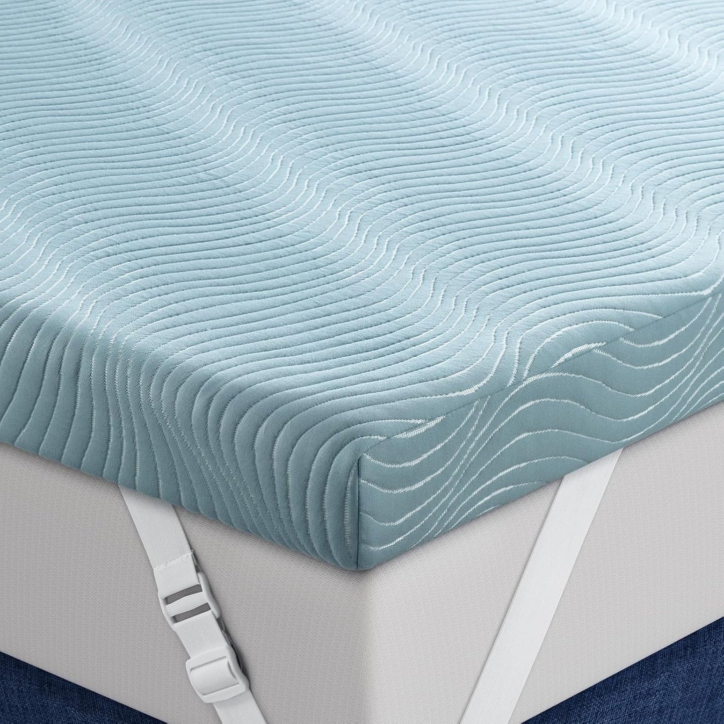 Firm Mattress Topper King Size for Back Pain Relief and Comfort