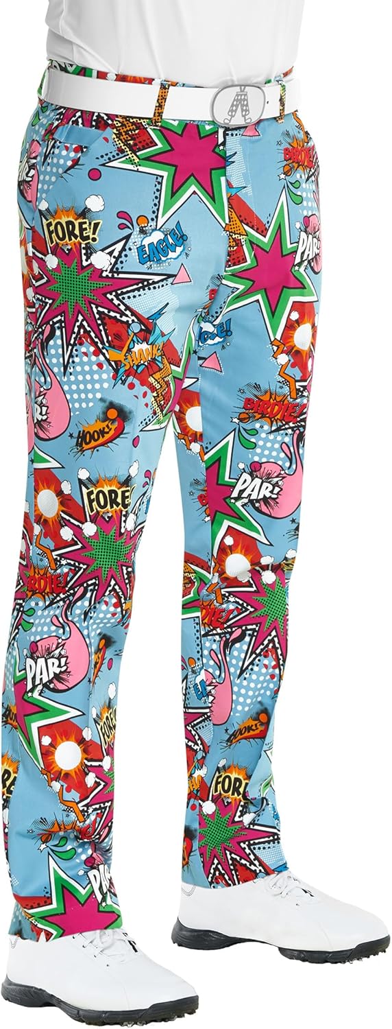 Royal & Awesome Mens Golf Pants for Comfort and Style