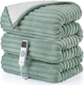 Heated Blanket Electric Twin - Fast Heating, 9 Levels, Auto Shutoff