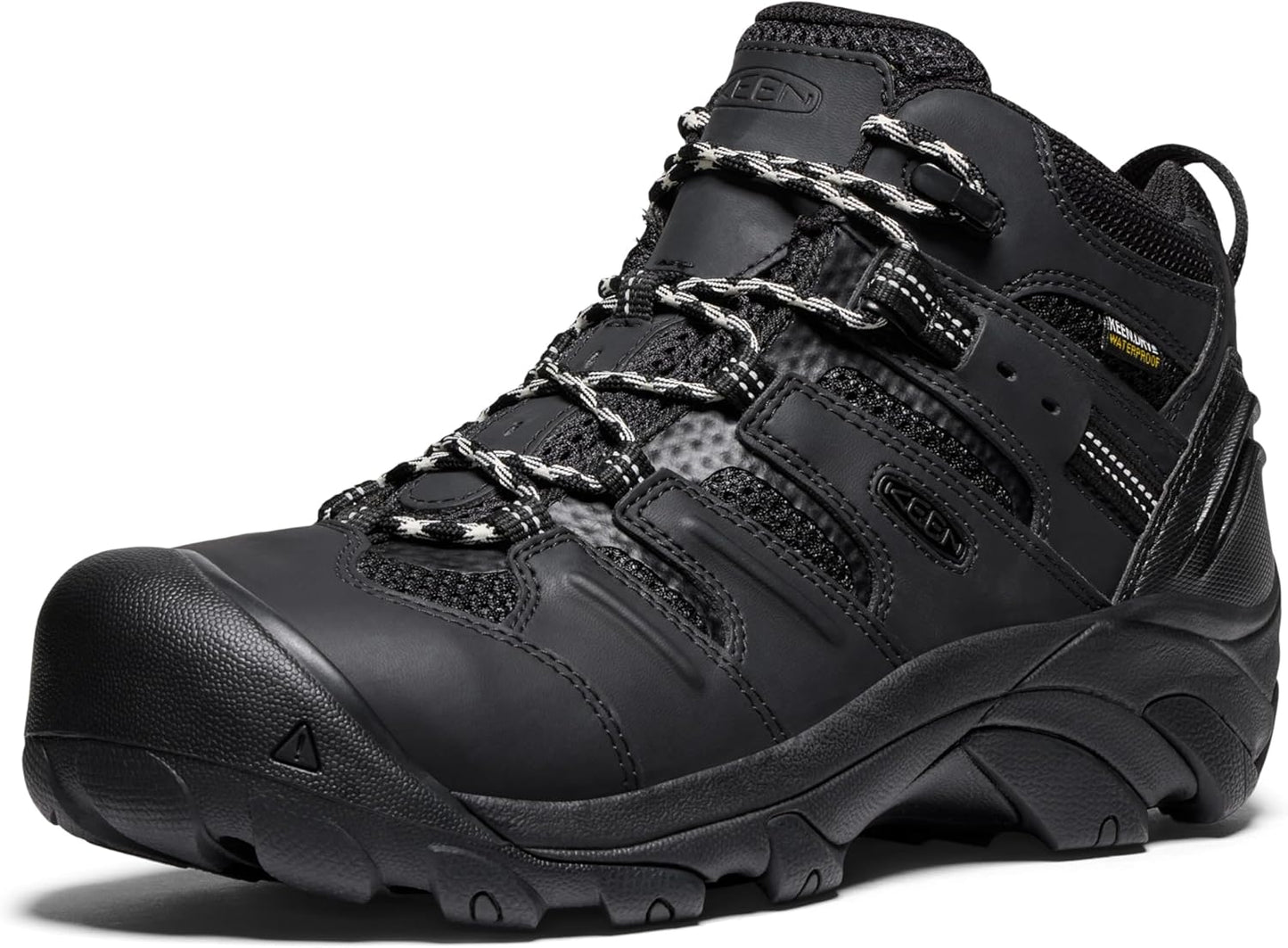 KEEN Utility Men's Lansing Mid Steel Toe Waterproof Work Boots