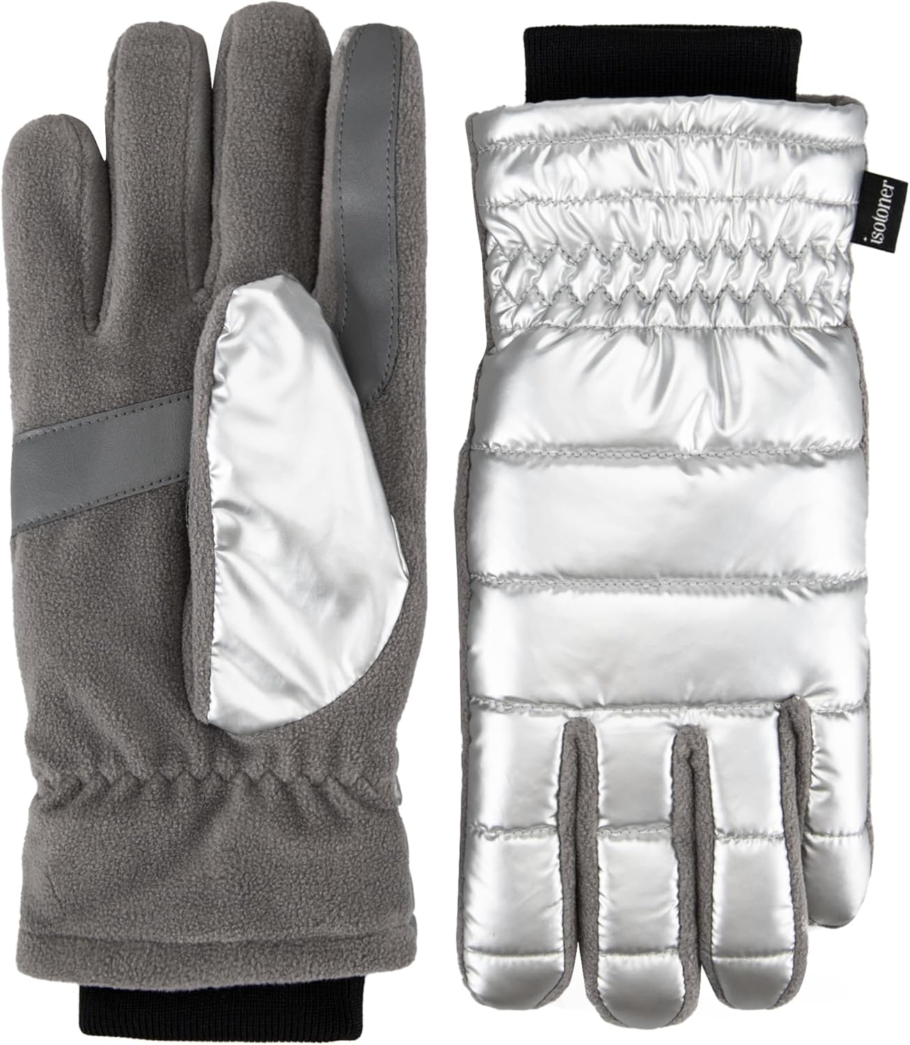 isotoner Womens Water Repellent Touchscreen Gloves for Winter