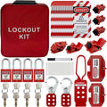 Lockout Tagout Kit Electrical Loto - Compact OSHA Compliant Kit