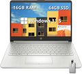 HP Premium Stream 14 HD Laptop with 16GB RAM and 64GB eMMC