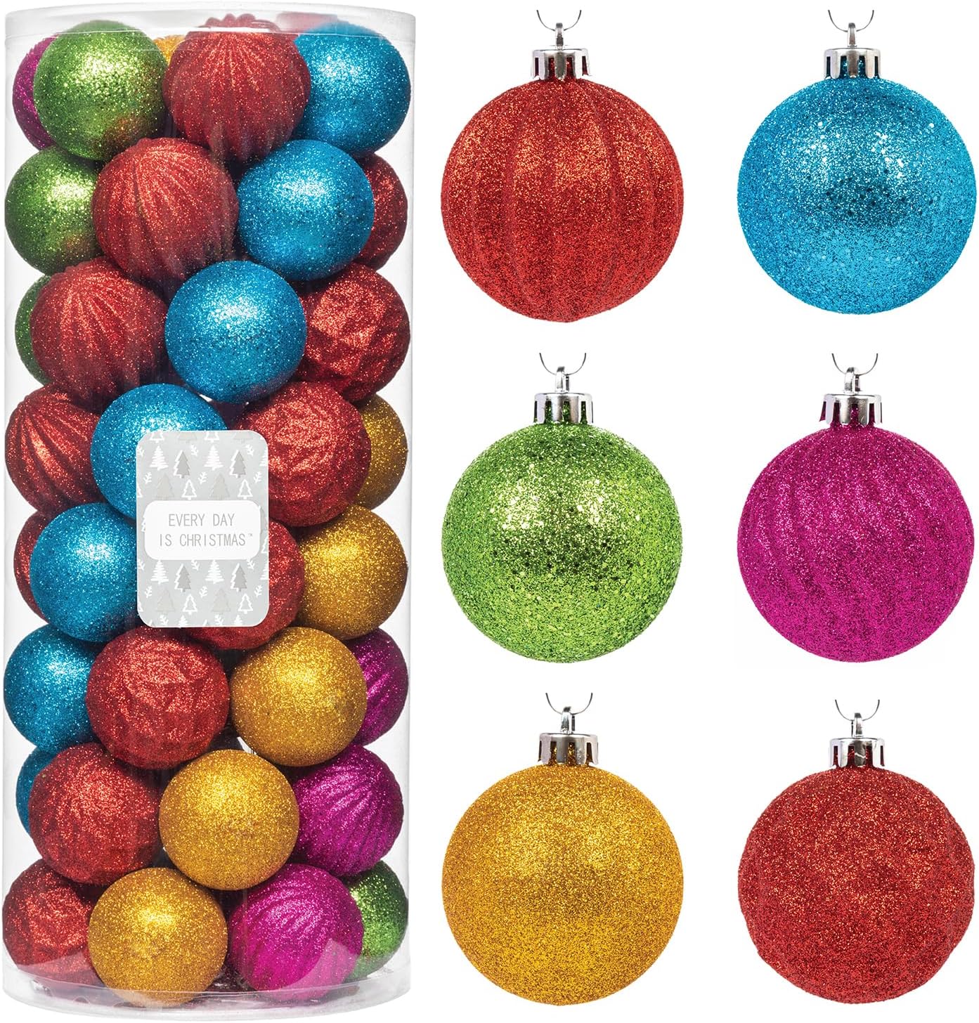 Shatterproof Christmas Tree Ornament Set for Every Occasion
