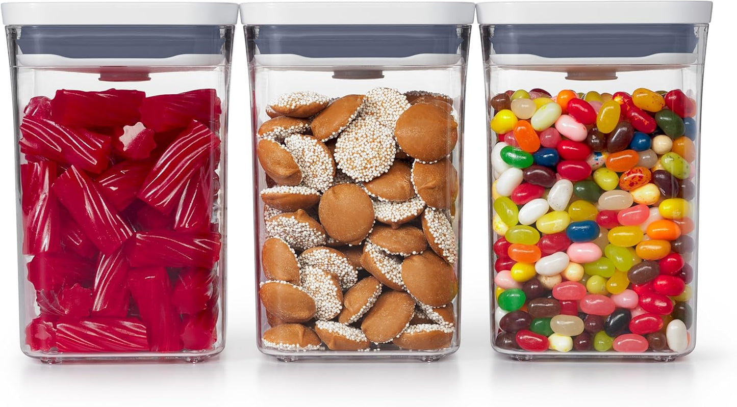 OXO Good Grips 3-PC Small Square Short POP Container Set Review