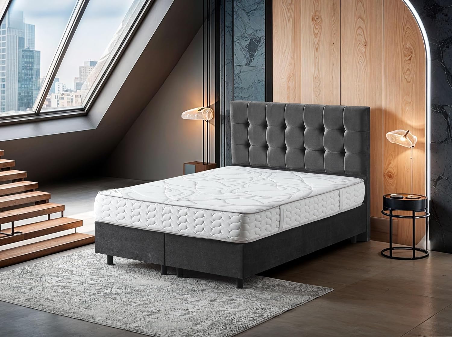Ottomanson Vanguard Firm Mattress - Durable Support & Comfort