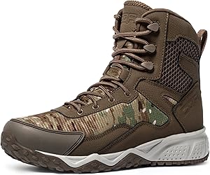CQR Men's Military Tactical Boots for Outdoor Work and Combat