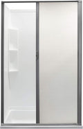RecPro RV Retractable Rolling Shower Door Replacement - Woven Mesh
