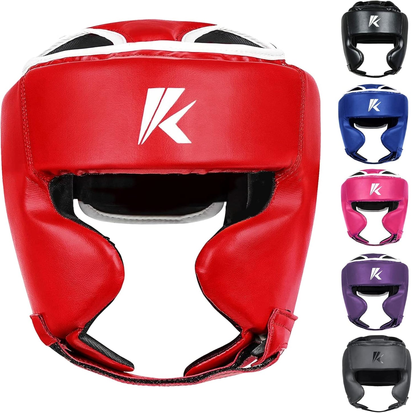 K Kruzak Adjustable Boxing Headgear - Ultimate MMA Protection