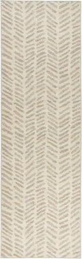 Rowley Grey Machine Washable Rug Runner 2.5 x 8 ft - Easy-Care