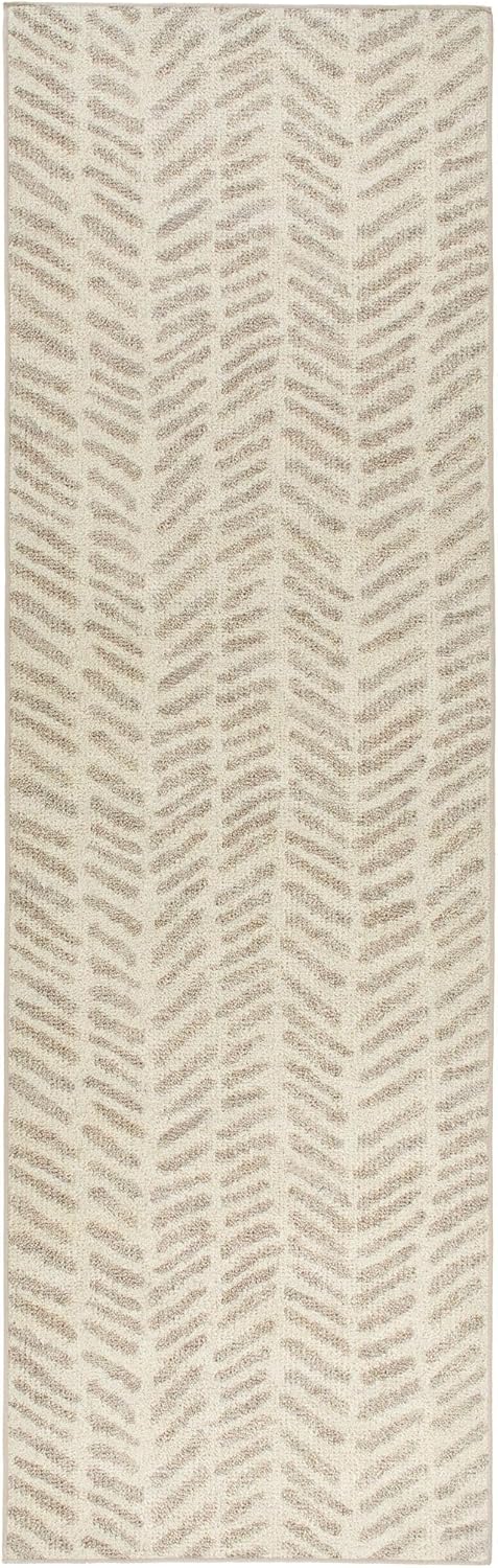 Rowley Grey Machine Washable Rug Runner - Perfect for High Traffic
