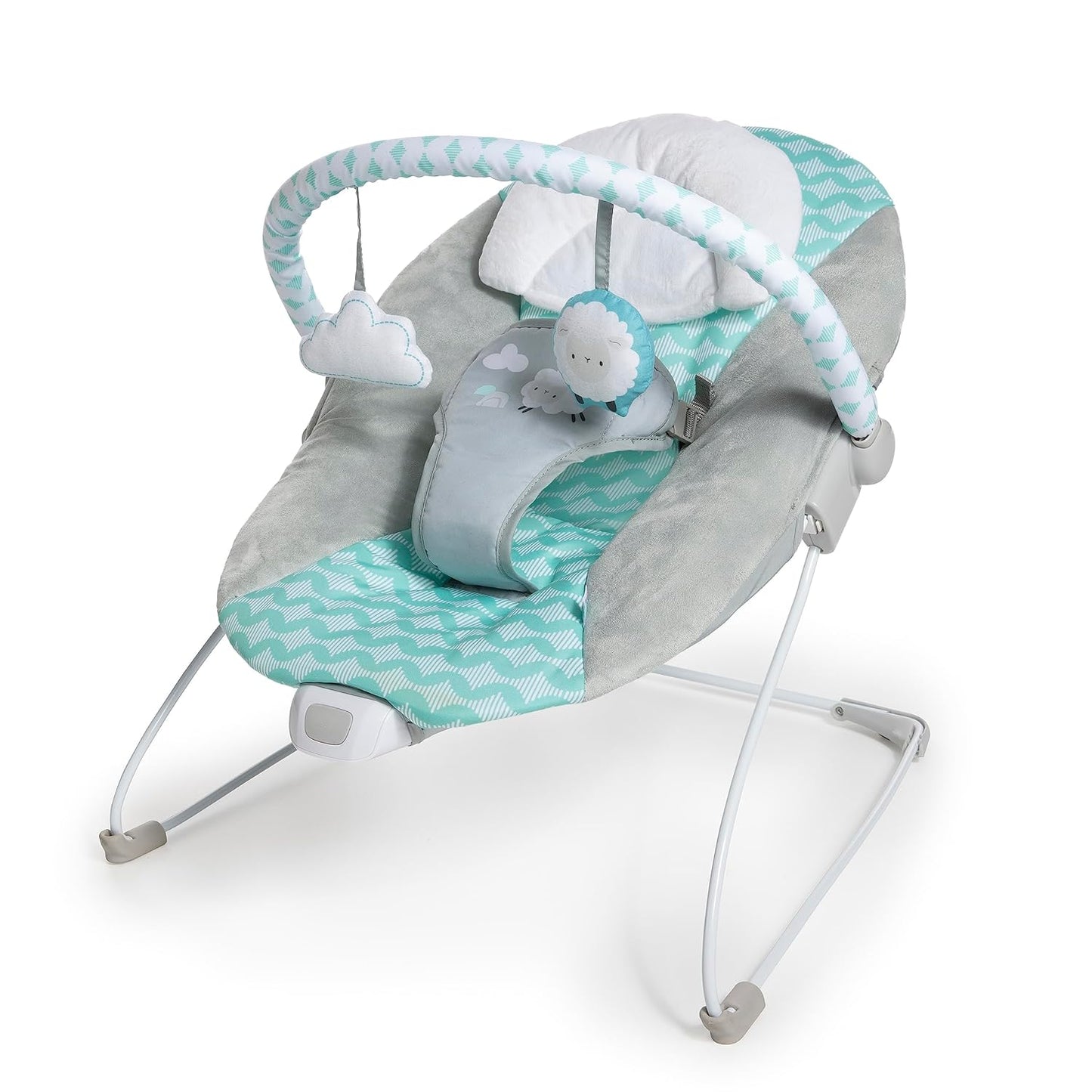 Vibrating Deluxe Baby Bouncer Seat - Soothes & Entertains