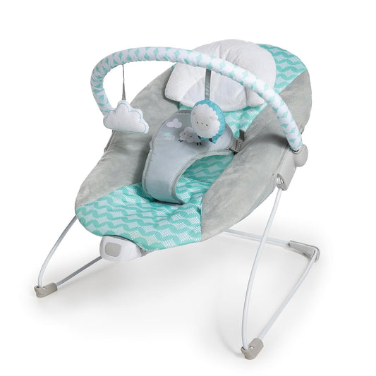Vibrating Deluxe Baby Bouncer Seat - Soothes & Entertains