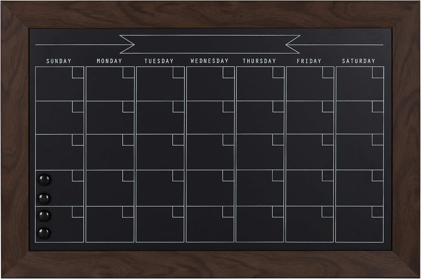 DesignOvation Beatrice Framed Magnetic Chalkboard Calendar Review