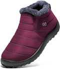 Womens Snow Boots Winter Fur Lined Ankle Booties - Warm, Waterproof