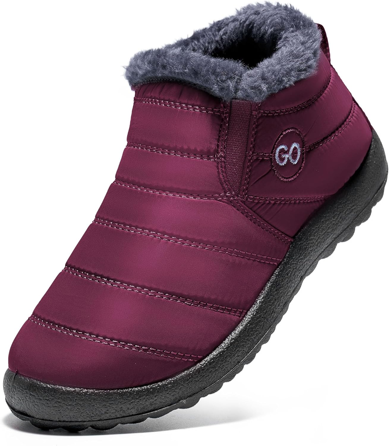 Womens Snow Boots with Warm Fur Lining for Winter Comfort