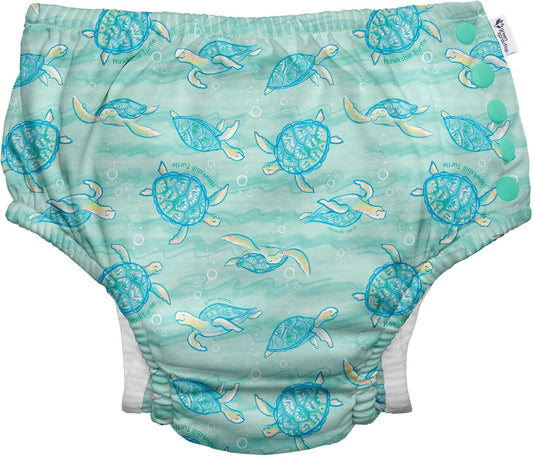 UPF 50 Reusable Swim Diaper, Eco-Friendly & Patented Design