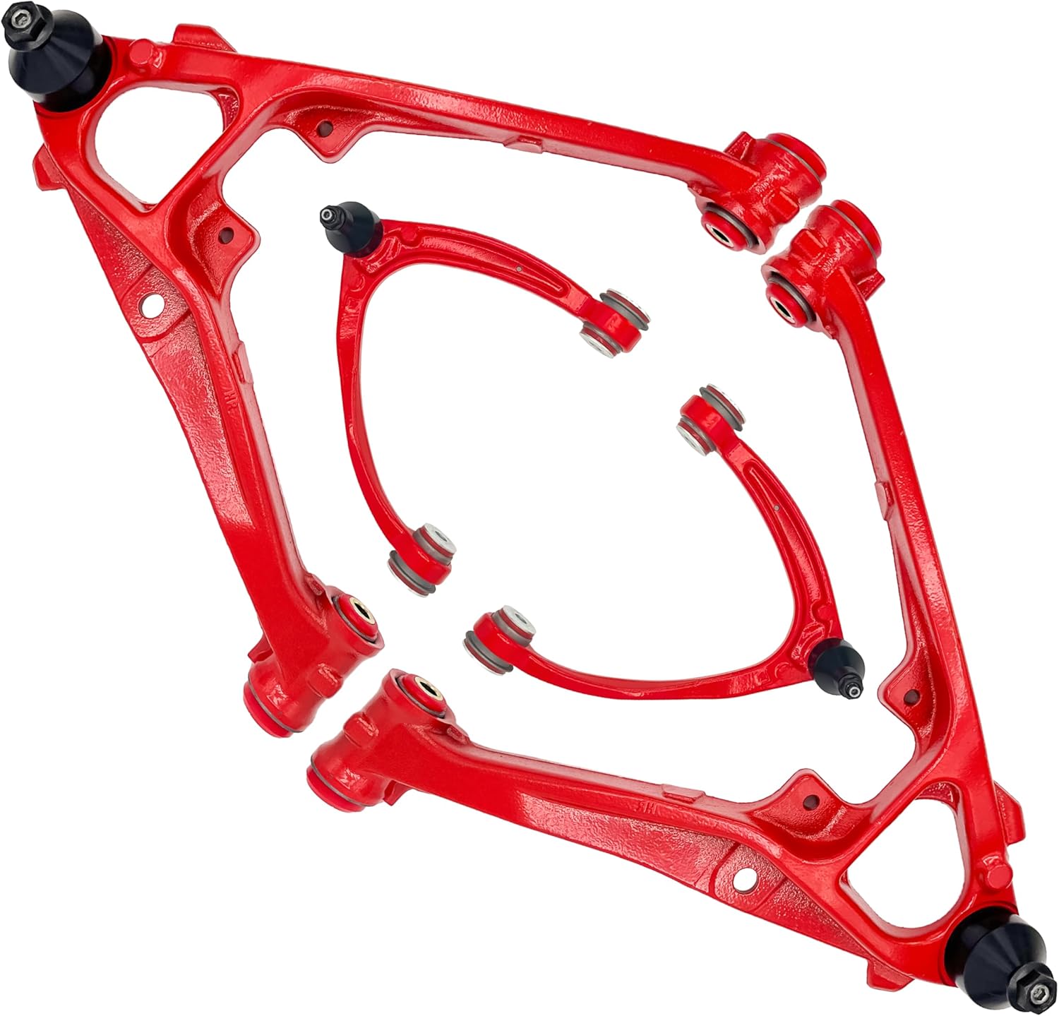 Front Lower & Upper Control Arms for Chevy Silverado 1500