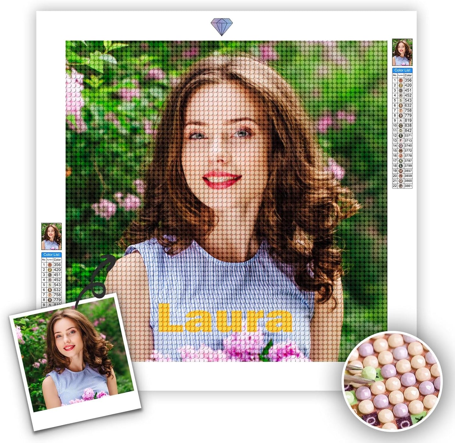 Custom Diamond Art Painting Kit for Adults - DIY 5D Art
