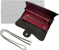 Long Wallet Conversion Kit Hot Magenta with 120cm Silver Chain