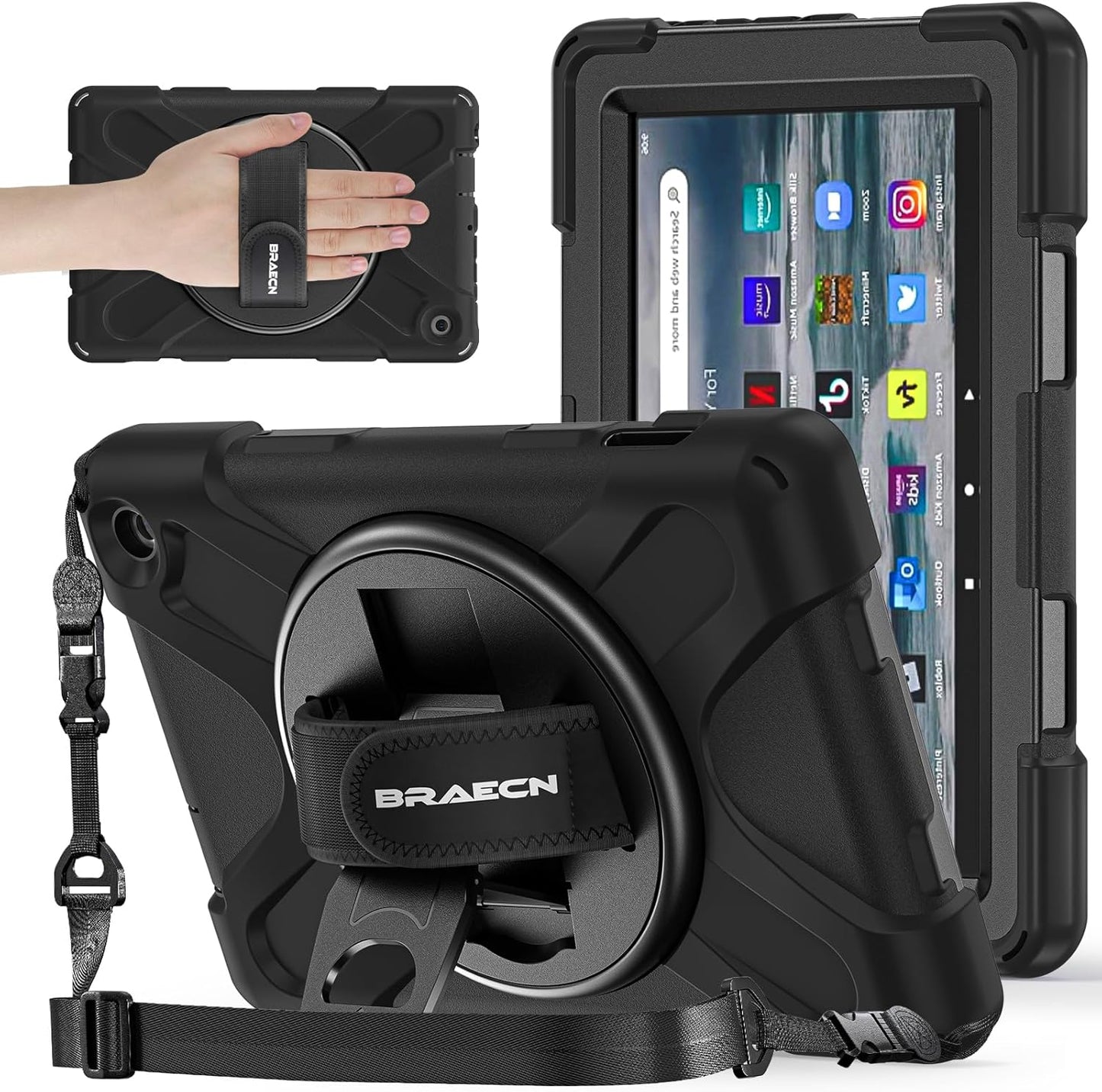 Shockproof Protective Kids Case for Fire 7 Tablet 12th Gen