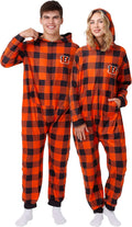NFL Team Logo Pajamas Onesie with Hood - Official FOCO