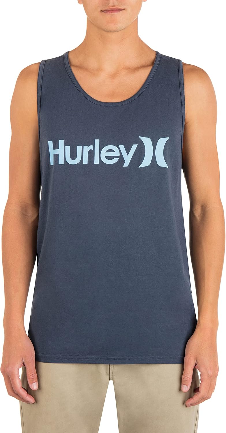 Hurley Men's One and Only Graphic Tank Top for Ultimate Comfort
