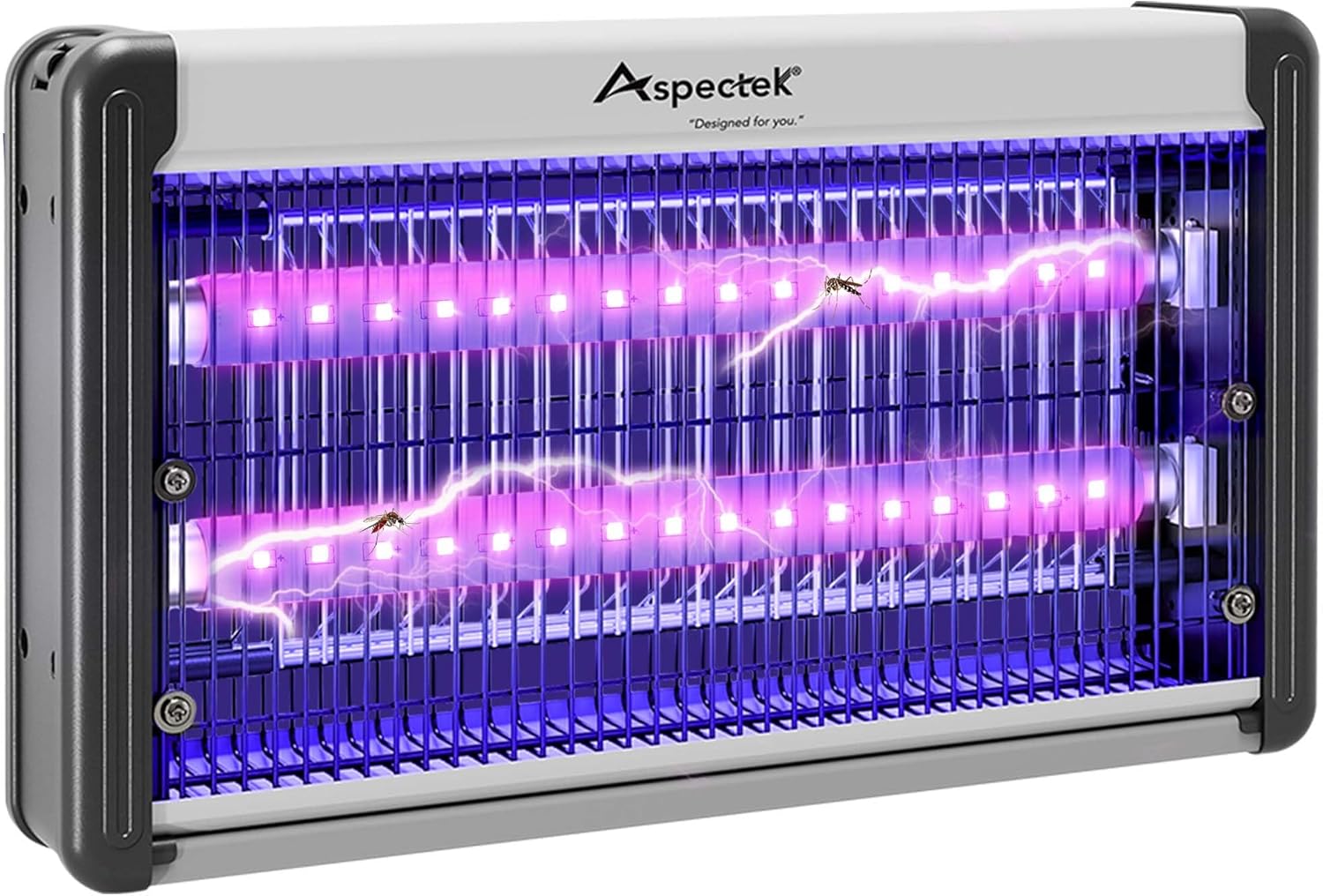 ASPECTEK Electric Bug Zapper for Indoor Use with UV-LED Light