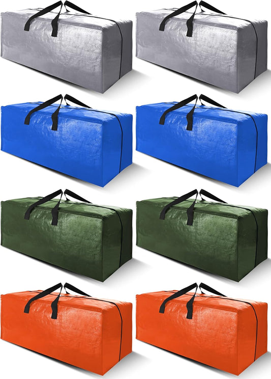 Cosy Family Extra Large Moving Bags with Strong Handles & Zippers