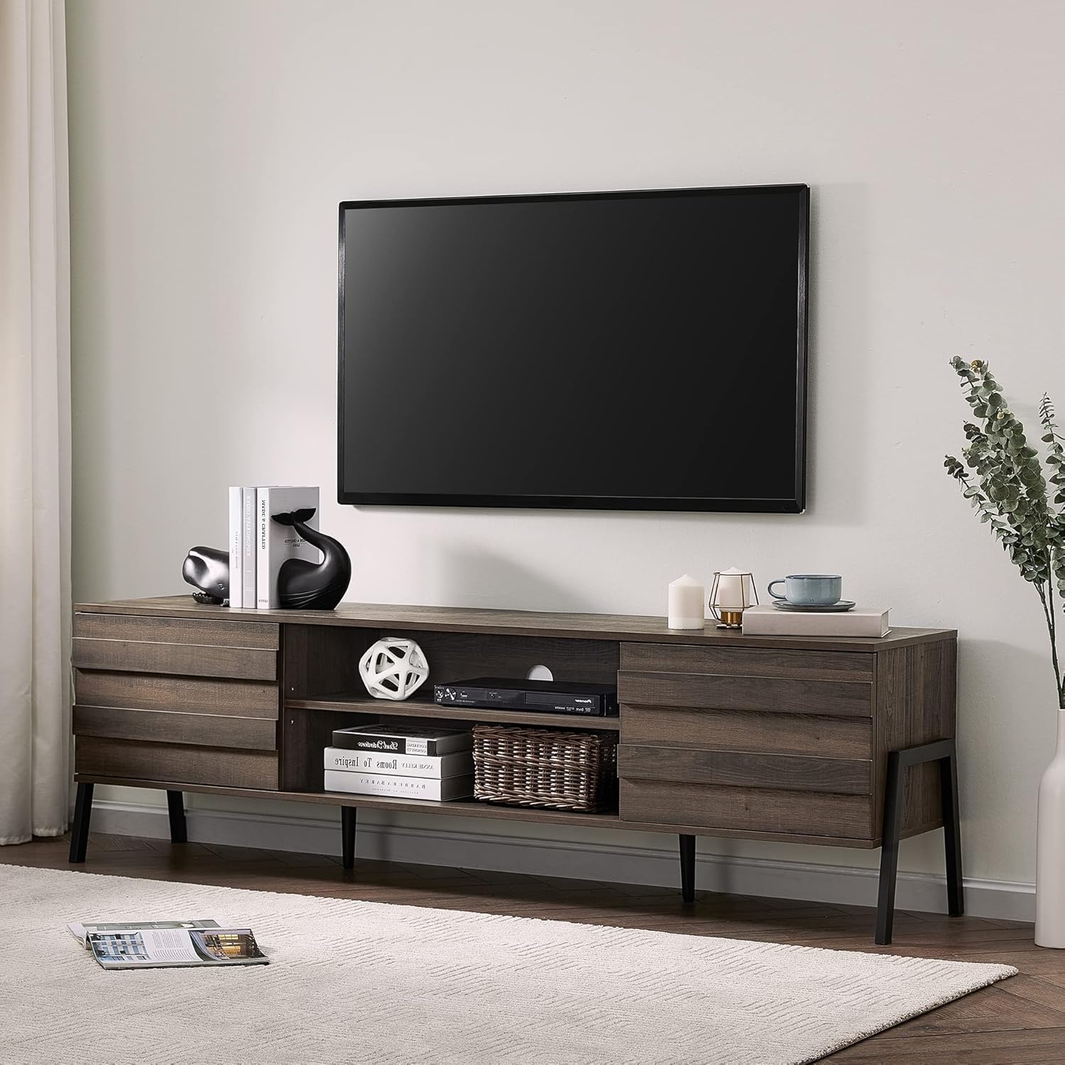 Stylish 70 TV Stand with Storage for Modern Living
